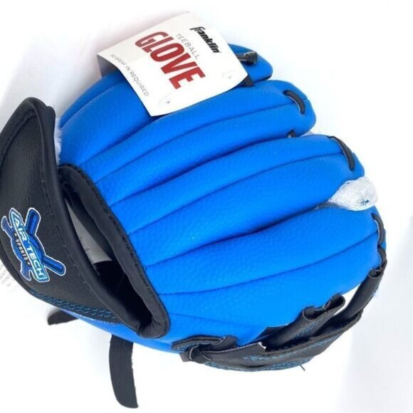 Franklin Air Tech Adapt T Ball Glove and Ball Set New - Picture 8 of 9